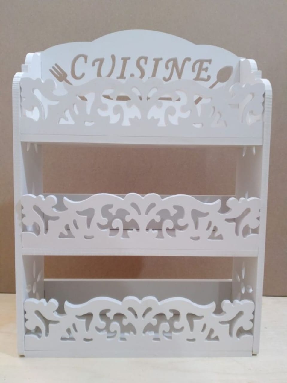 Étagère de cuisine décorative en PVC Forex rigide