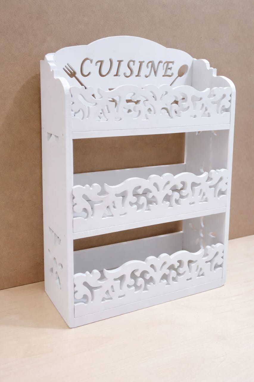 Étagère de cuisine décorative en PVC Forex rigide