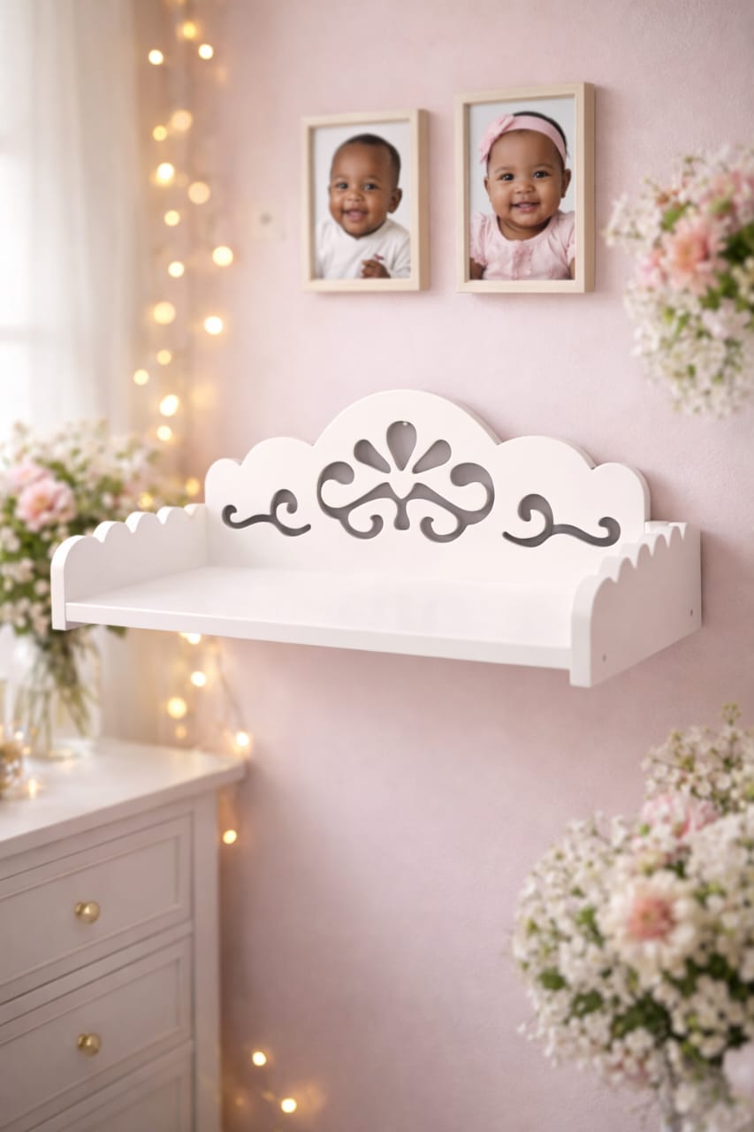 Étagère murale décorative pour box Internet / décodeur TV